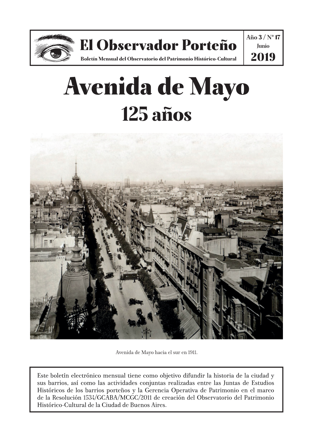 Avenida De Mayo 125 Años