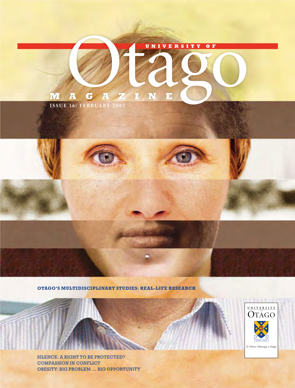 Issue 16 of the University of Otago Magazine
