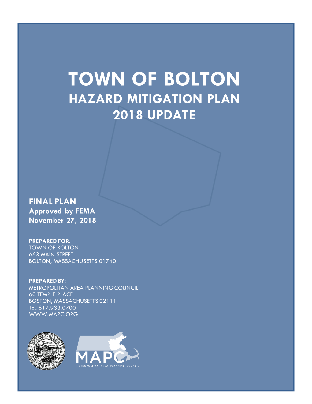 Hazard Mitigation Plan 2018 Update