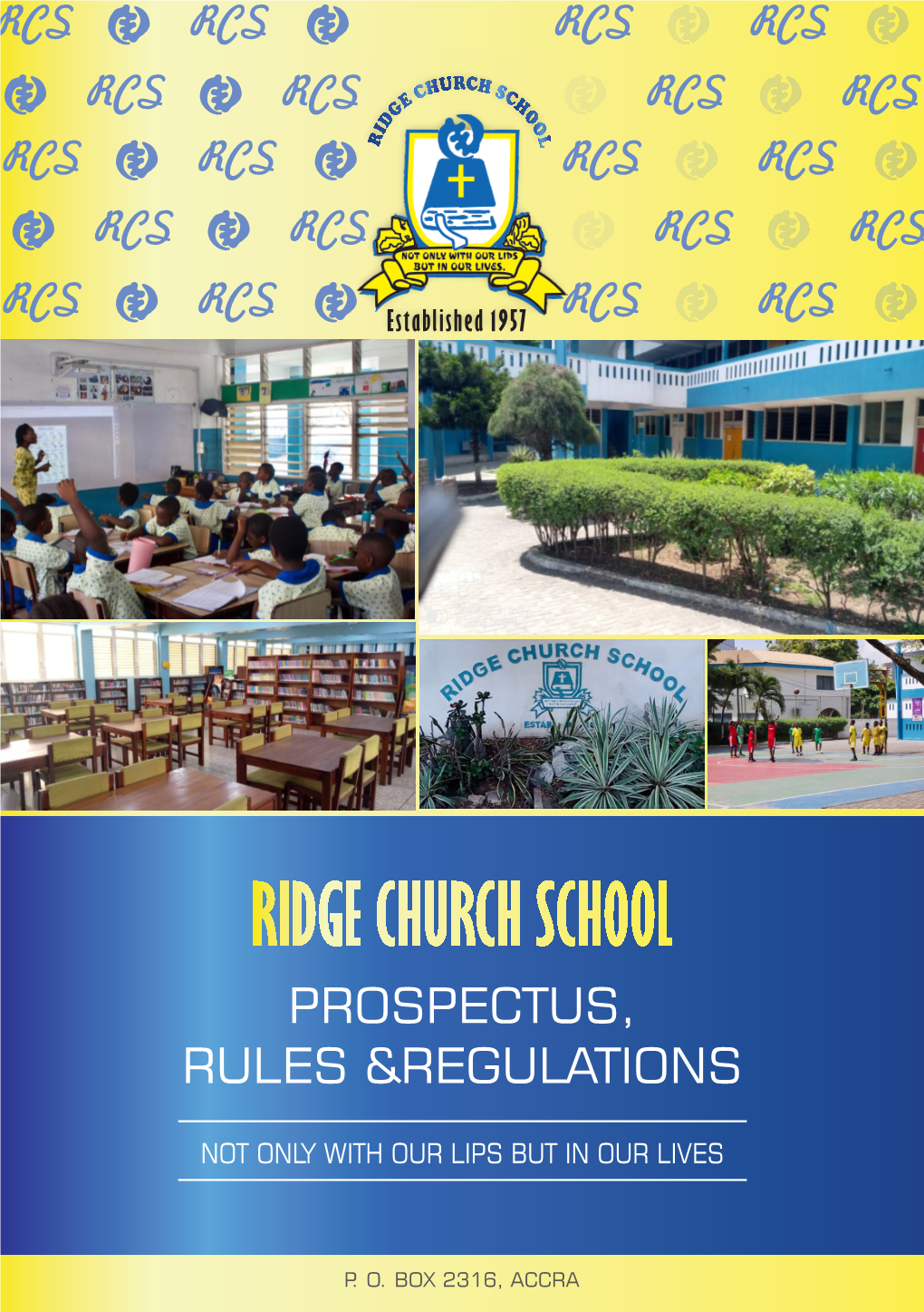 Ridge School Prospectus 2020.Cdr