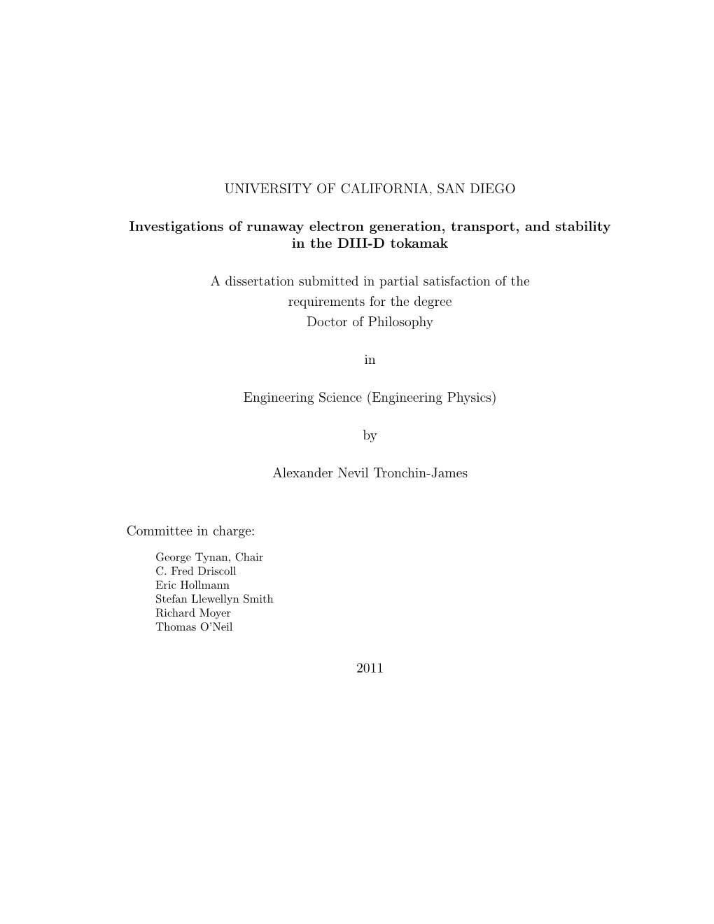 Investigations of Runaway Electron Generation, Transport, and Stability in the DIII-D Tokamak