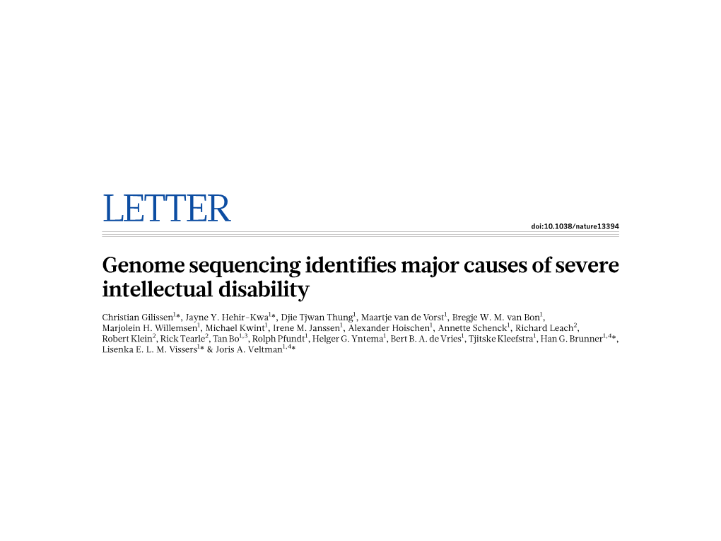 LETTER Doi:10.1038/Nature13394