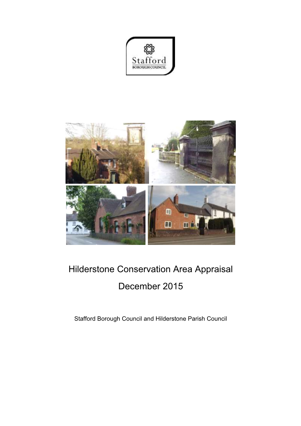 Hilderstone Conservation Area Appraisal December 2015