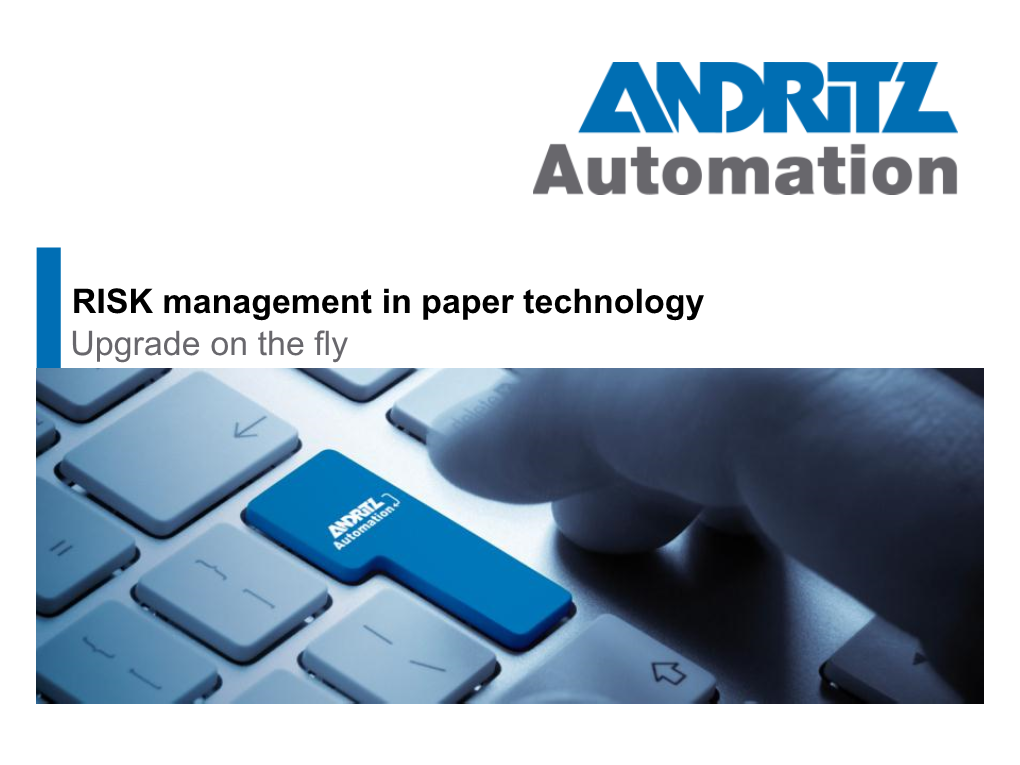 ANDRITZ AUTOMATION Overview