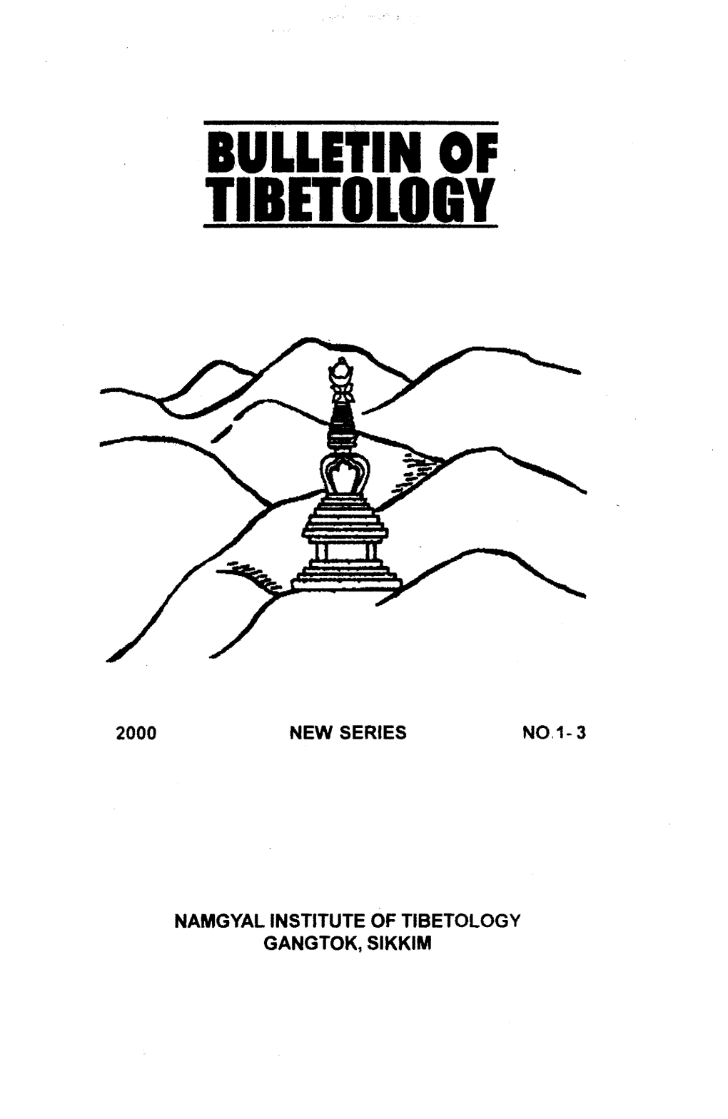 BULLETIN of Tibetology