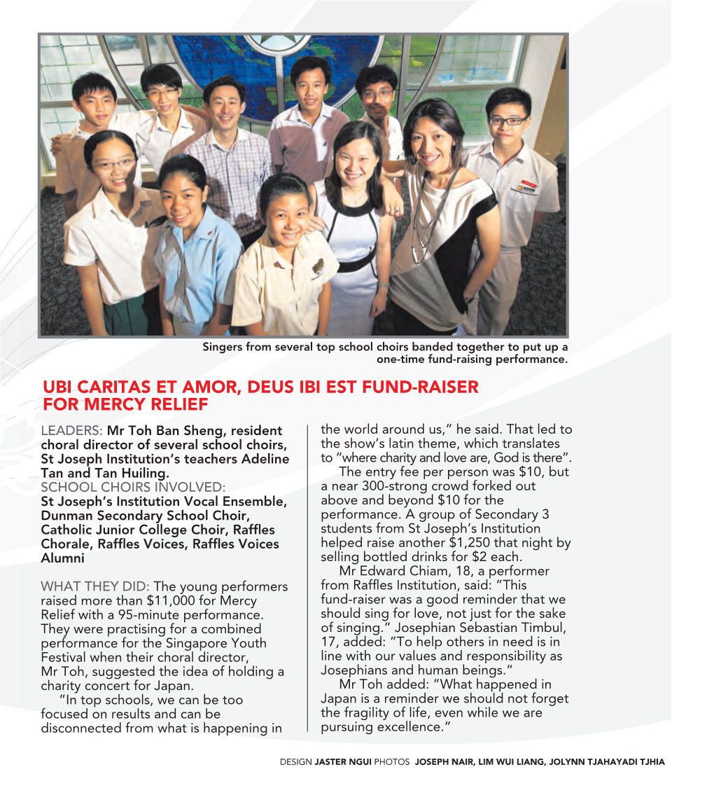 Straits Times Monday 11/04/11 Monday 11/04/11 the Straits Times Indepth