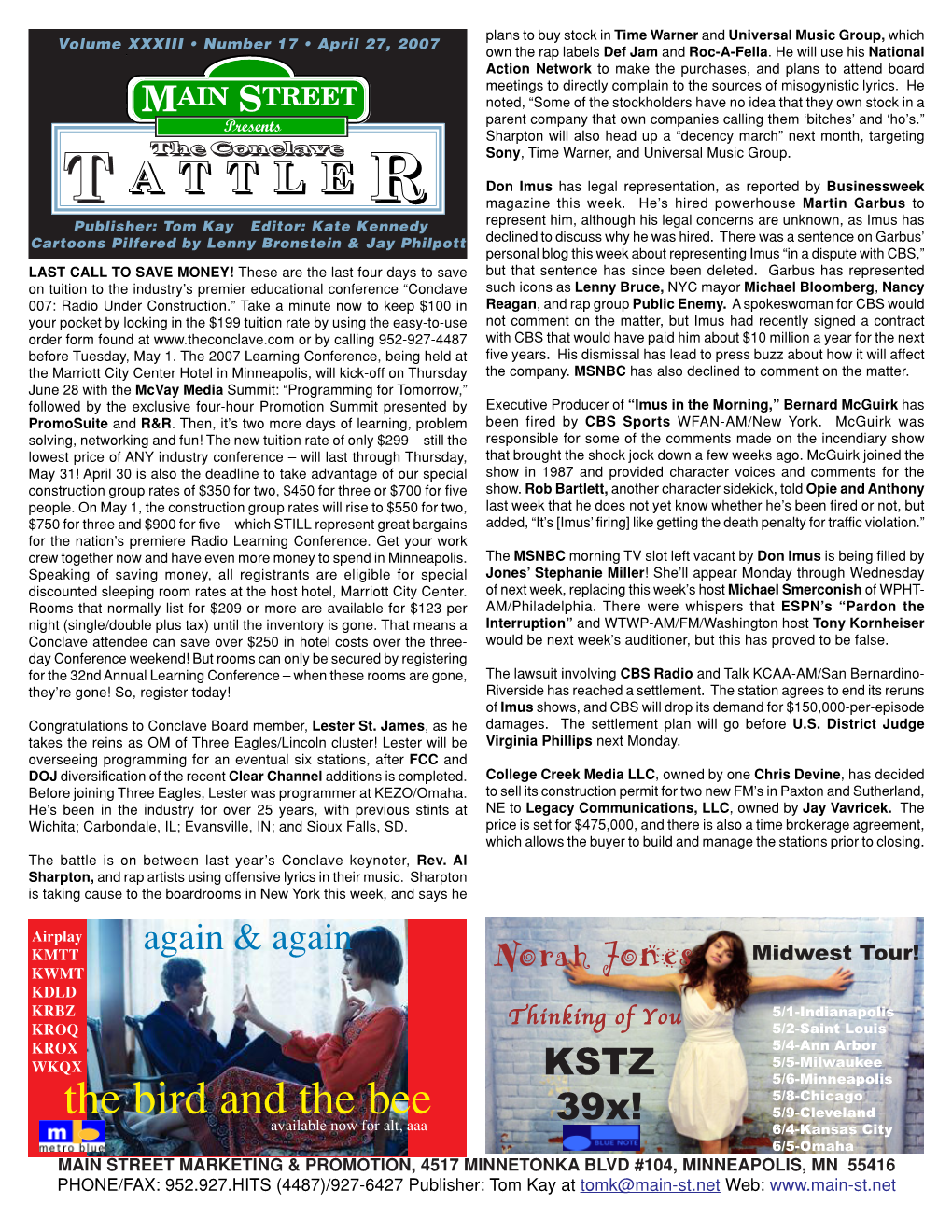 Tattler 4/26