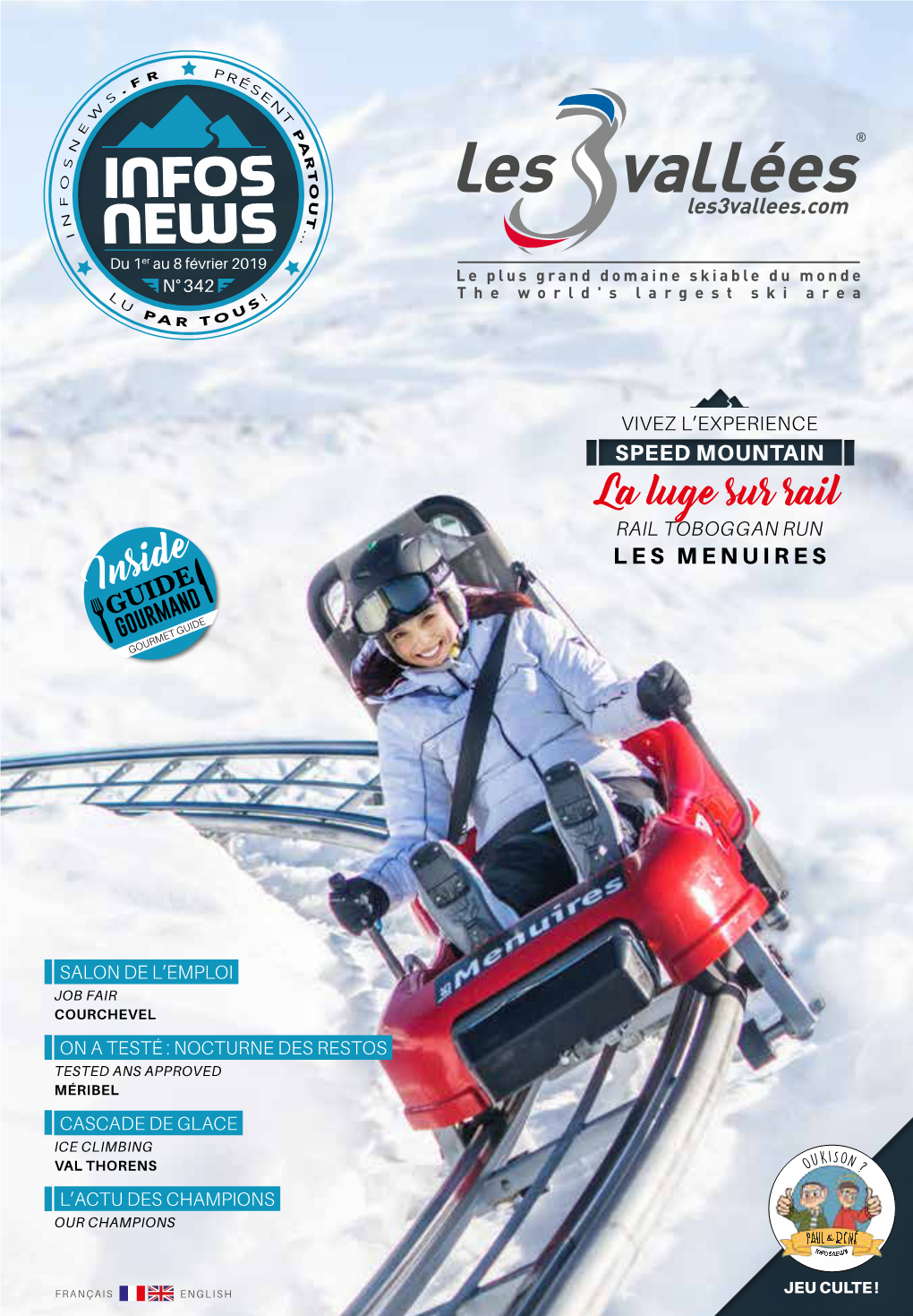 La Luge Sur Rail RAIL TOBOGGAN RUN LES MENUIRES