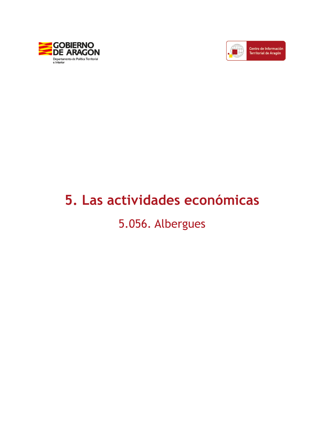 5. Las Actividades Económicas 5.056