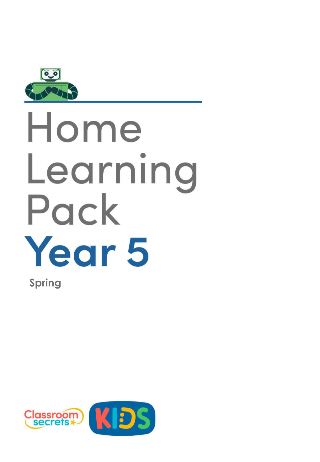 Year 5 Spring Home Learning Pack