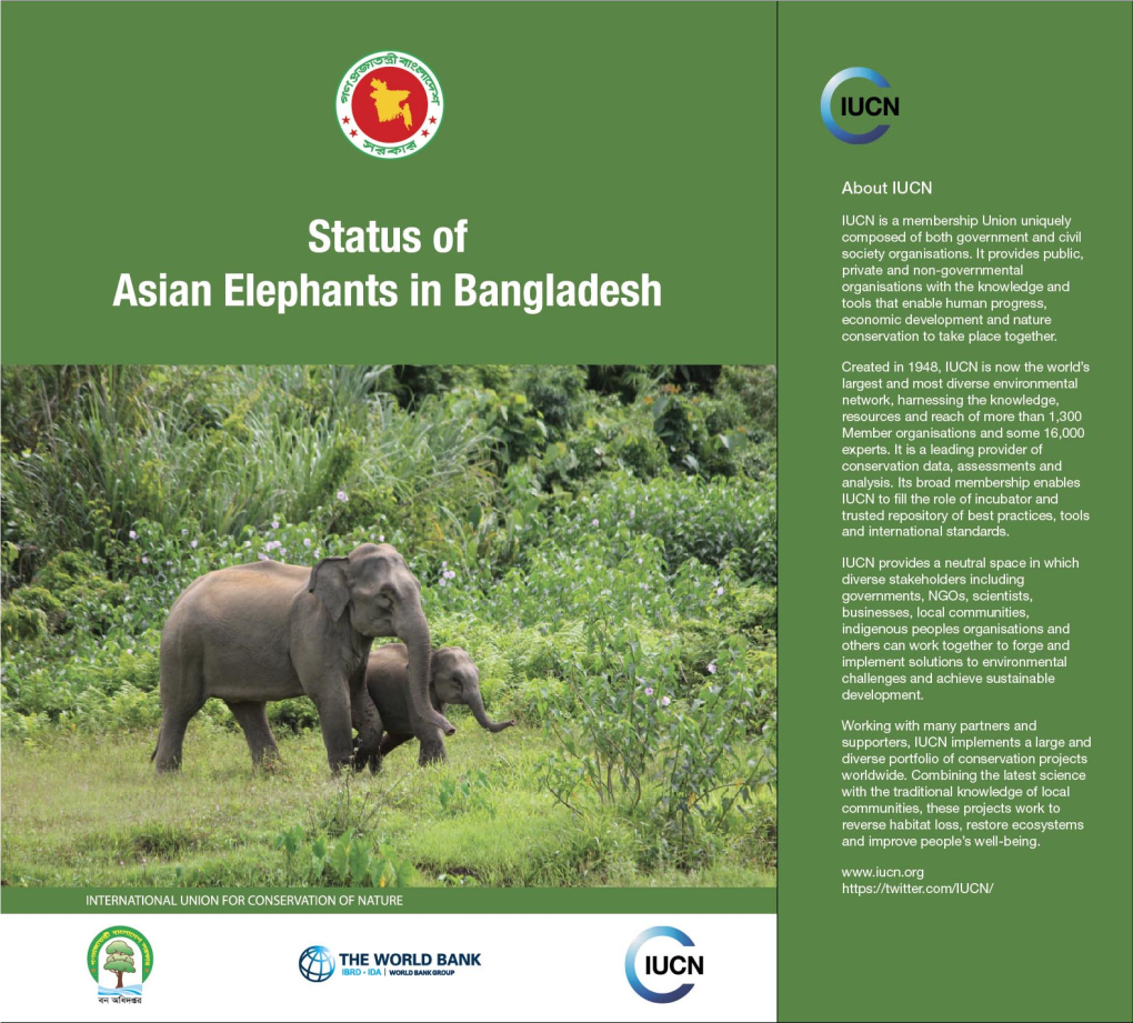 Status of Asian Elephants in Bangladesh