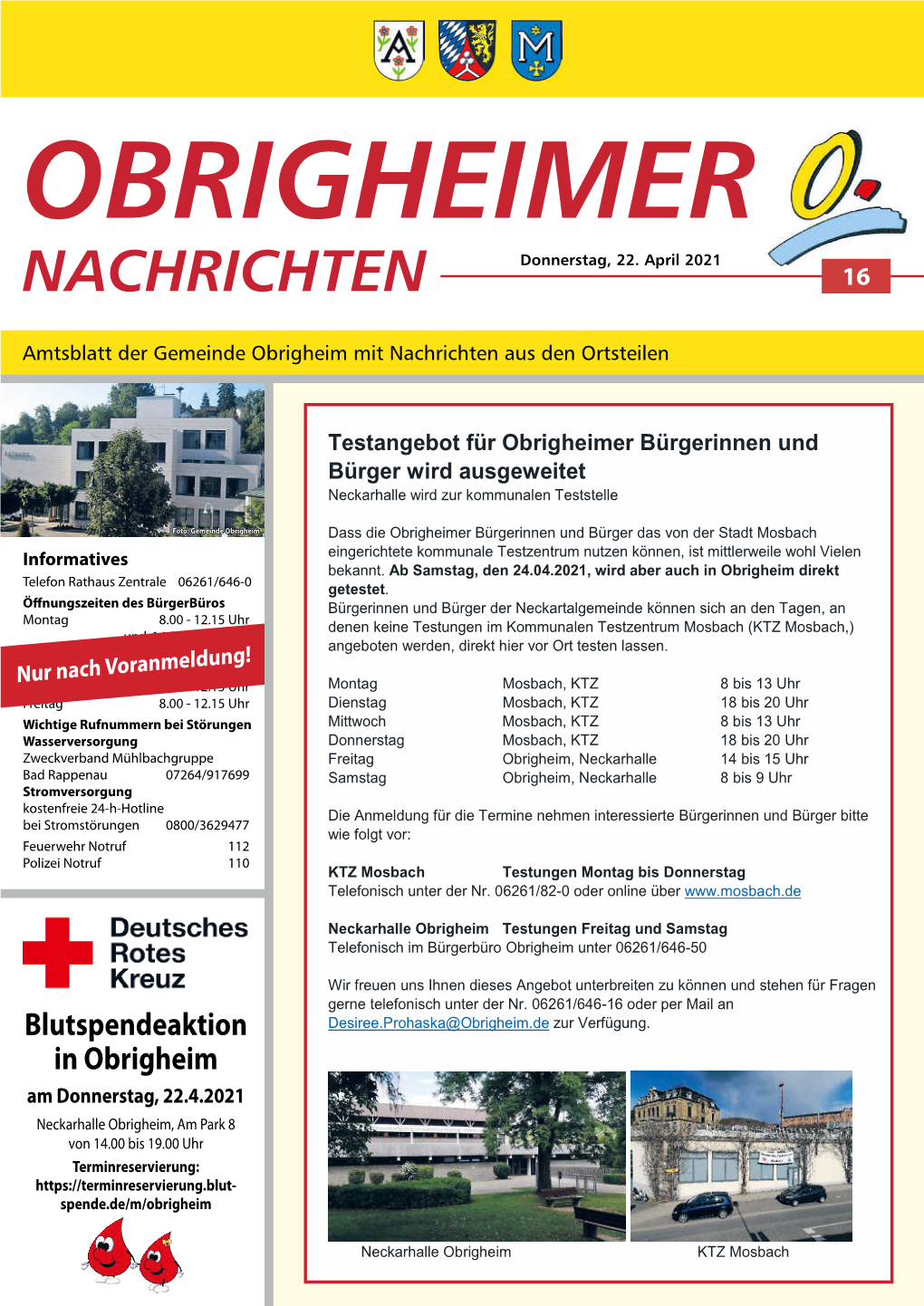 Nachrichten 16