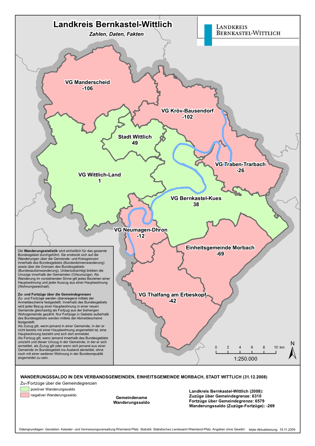 Landkreis Bernkastel-Wittlich Zahlen, Daten, Fakten