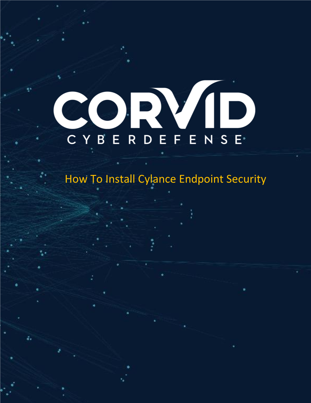 How to Install Cylance Endpoint Security