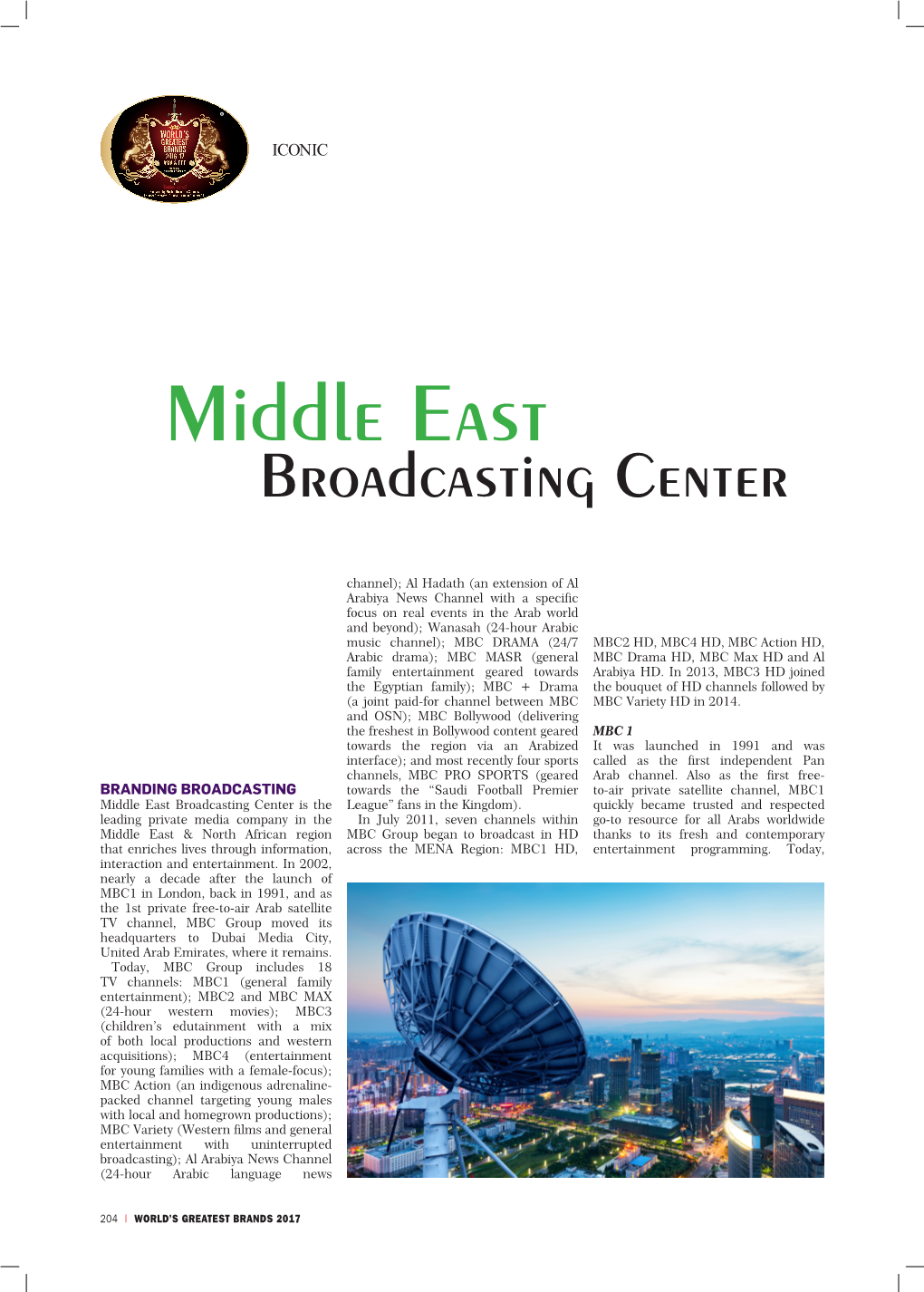 Middle East Broadcasting Center