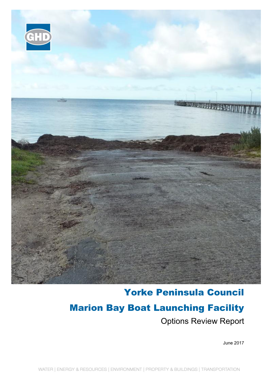 Marion Bay Boat Launching Facility Options Review Report