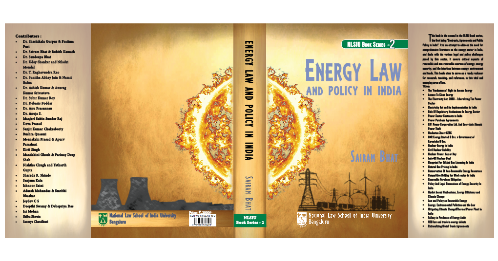Energy Law & Policy in India