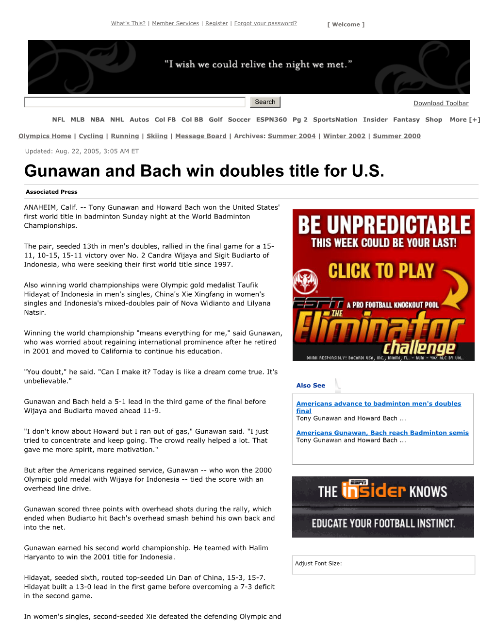 Gunawan and Bach Win Doubles Title for U.S