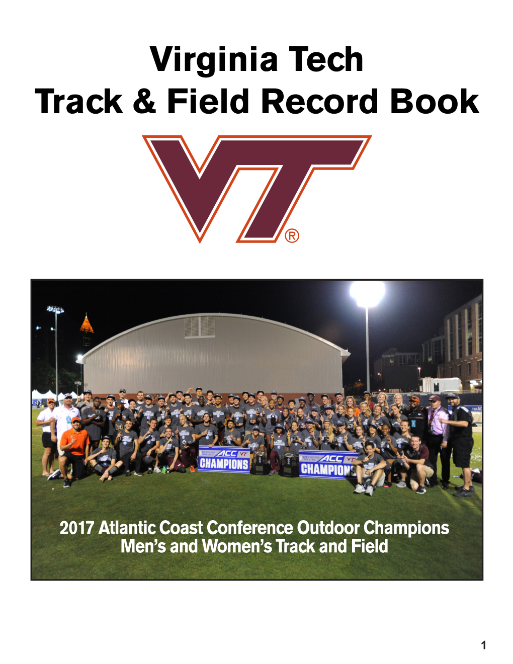 Virginia Tech Track & Field Record Book