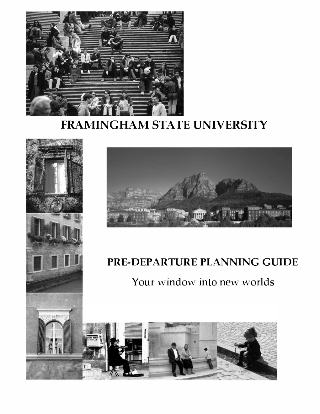 Pre-Departure Planning Guide