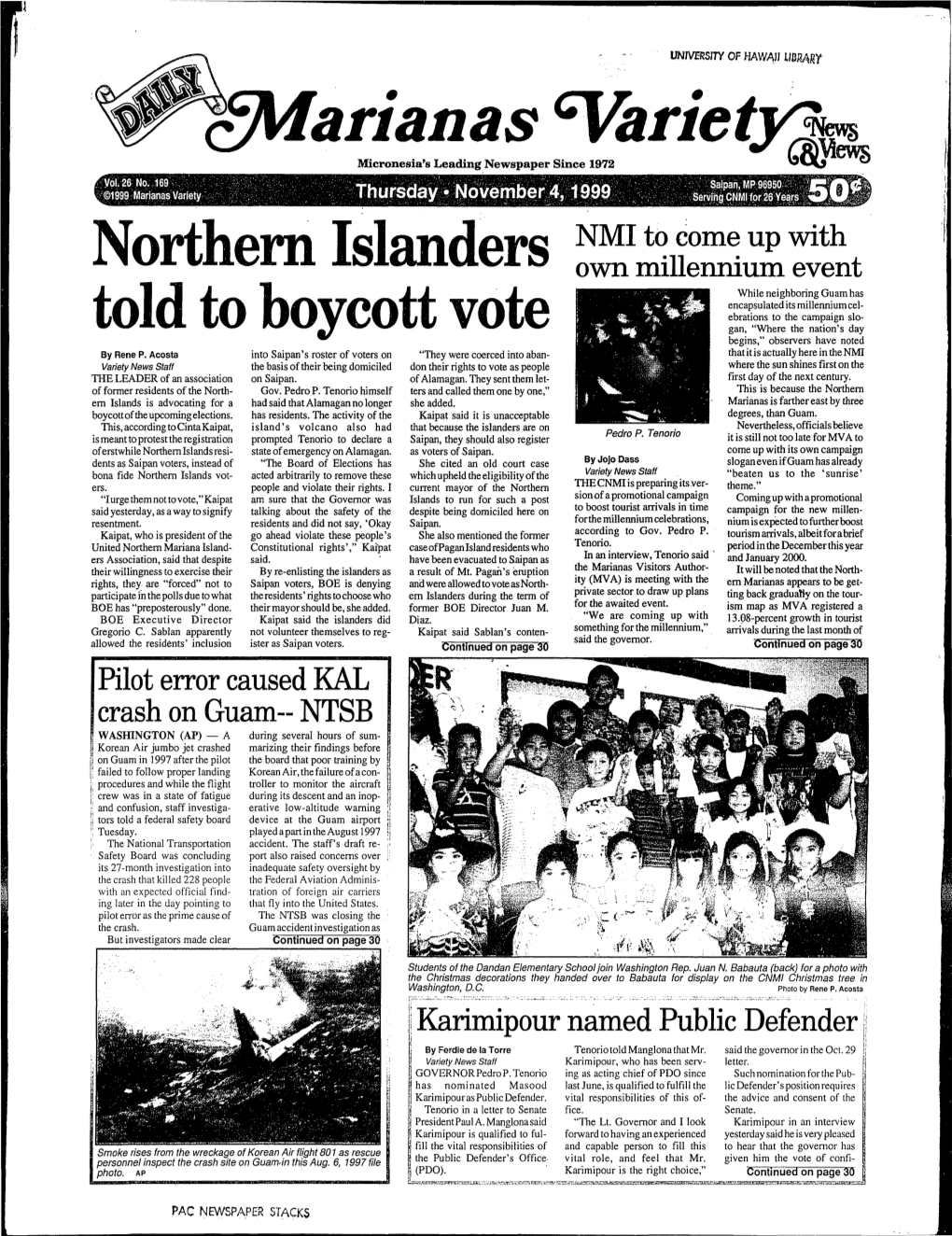 Northern Islanders Told to Boycott Vote
