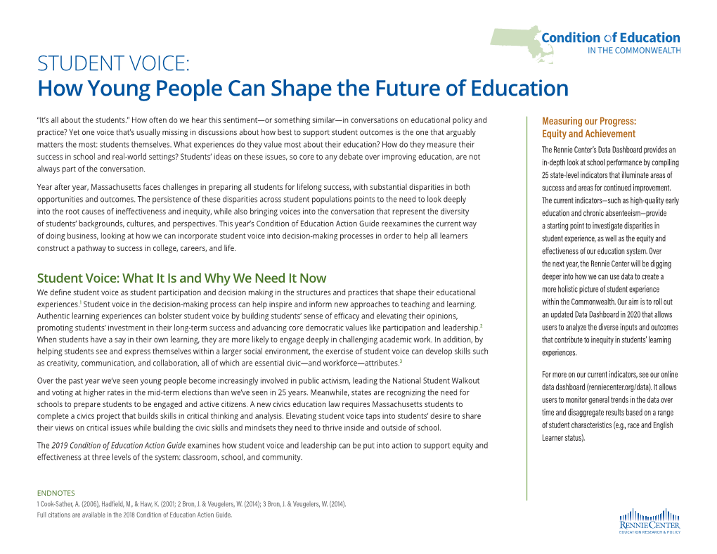 How Young People Can Shape the Future of Education
