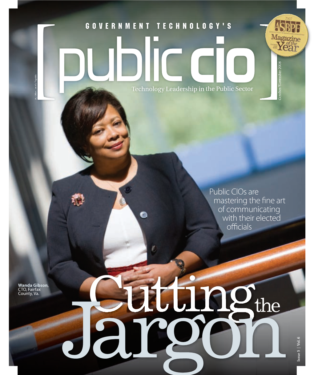 Public CIO Magazine October / November 2008