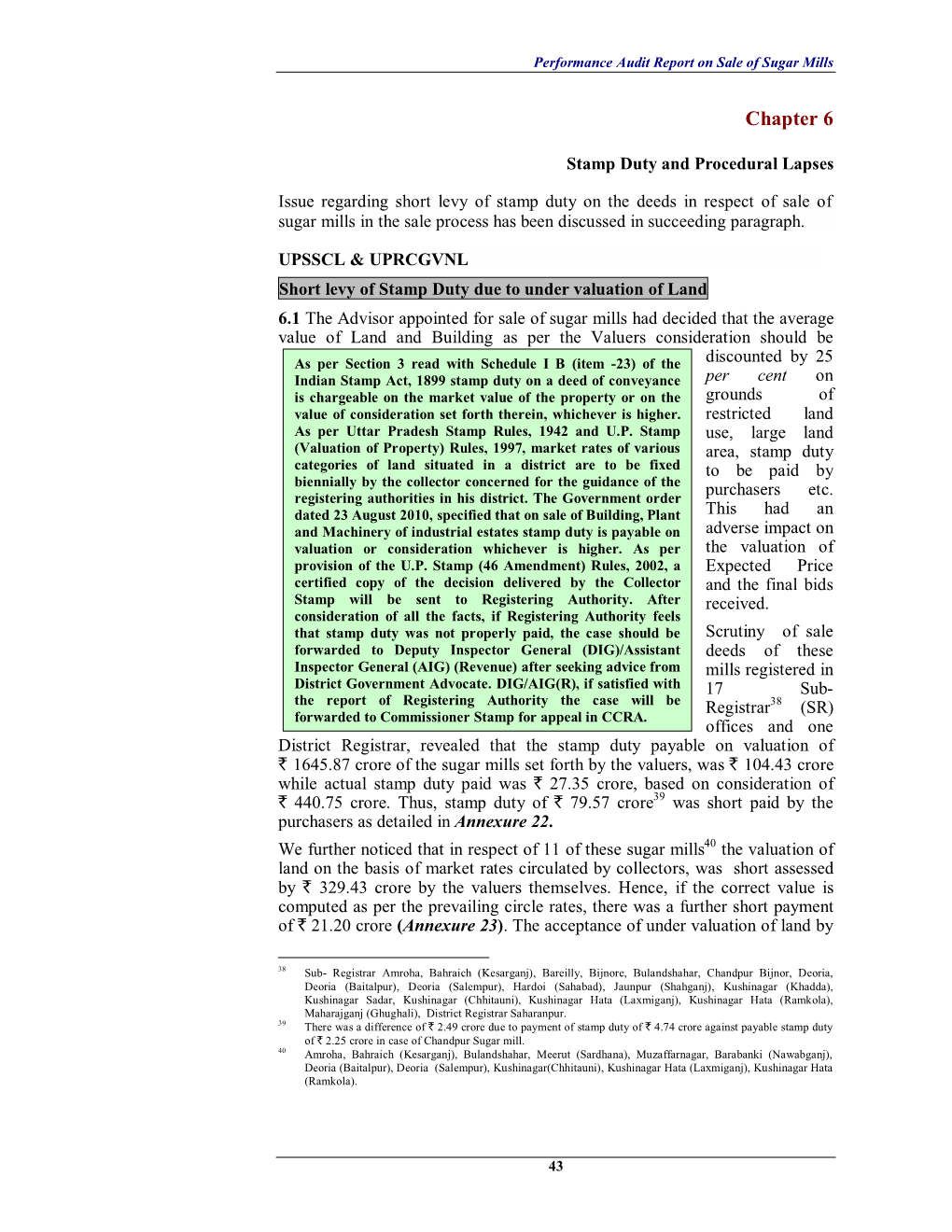 Stamp Duty and Procedural Lapses