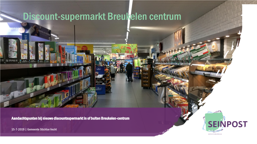Discount-Supermarkt Breukelen Centrum