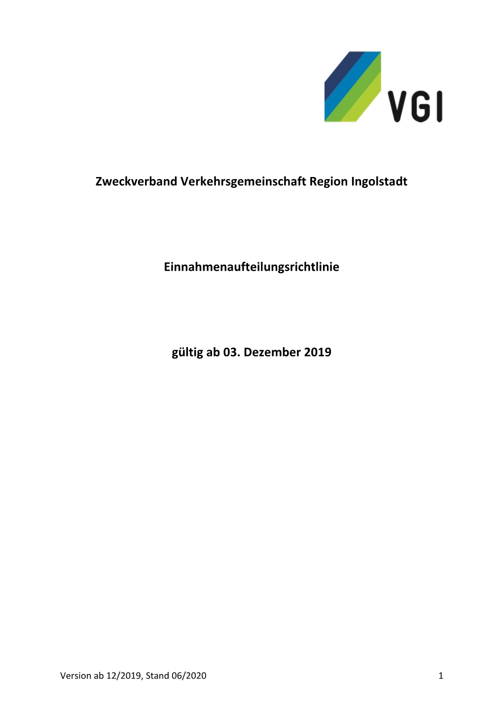 Zweckverband Verkehrsgemeinschaft Region Ingolstadt