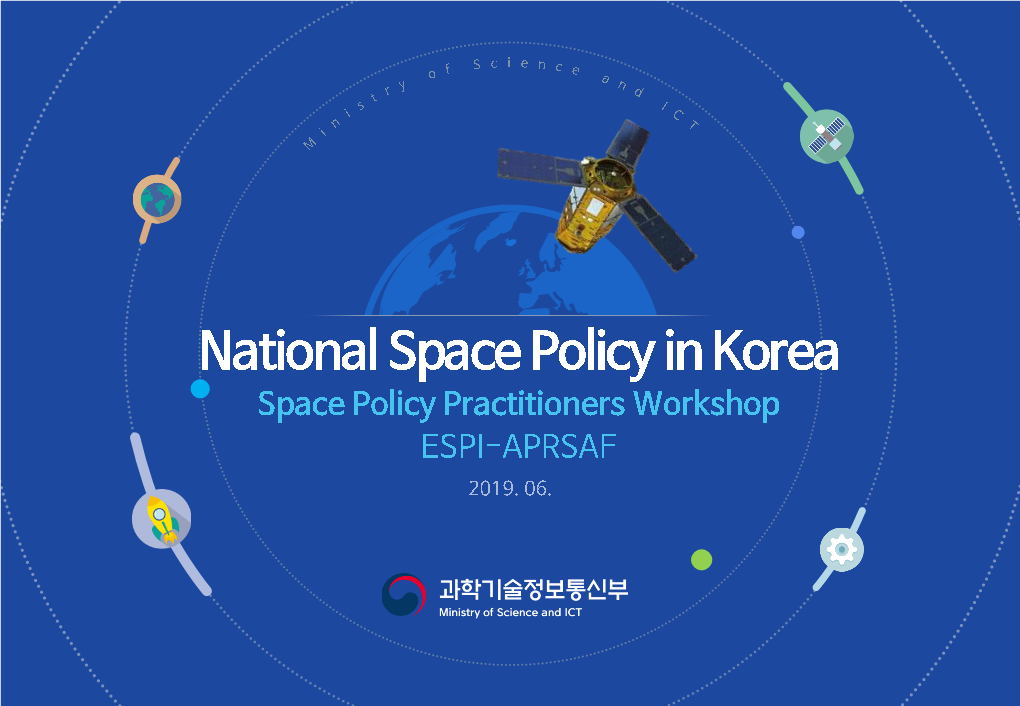 National Space Policy in Korea