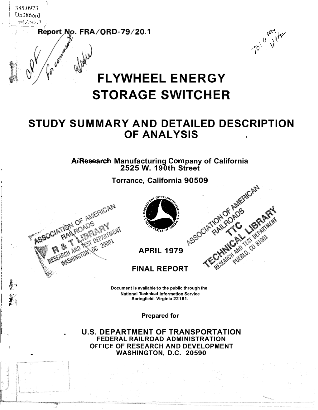 Flywheel Energy Storage Switcher