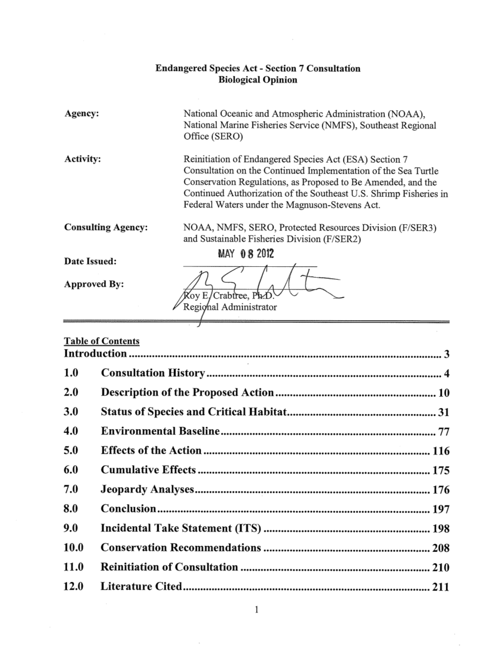 Shrimp Fisheries in Federal Waters Under the Magnuson-Stevens Act