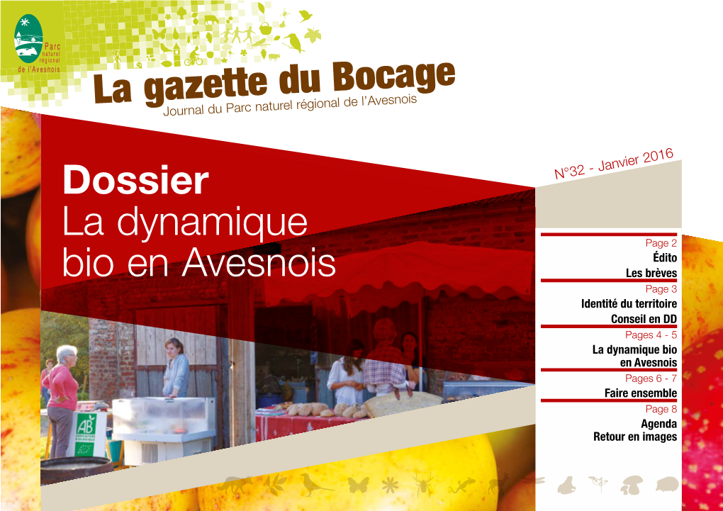 La Gazette Du Bocage Dossier La Dynamique Bio En Avesnois