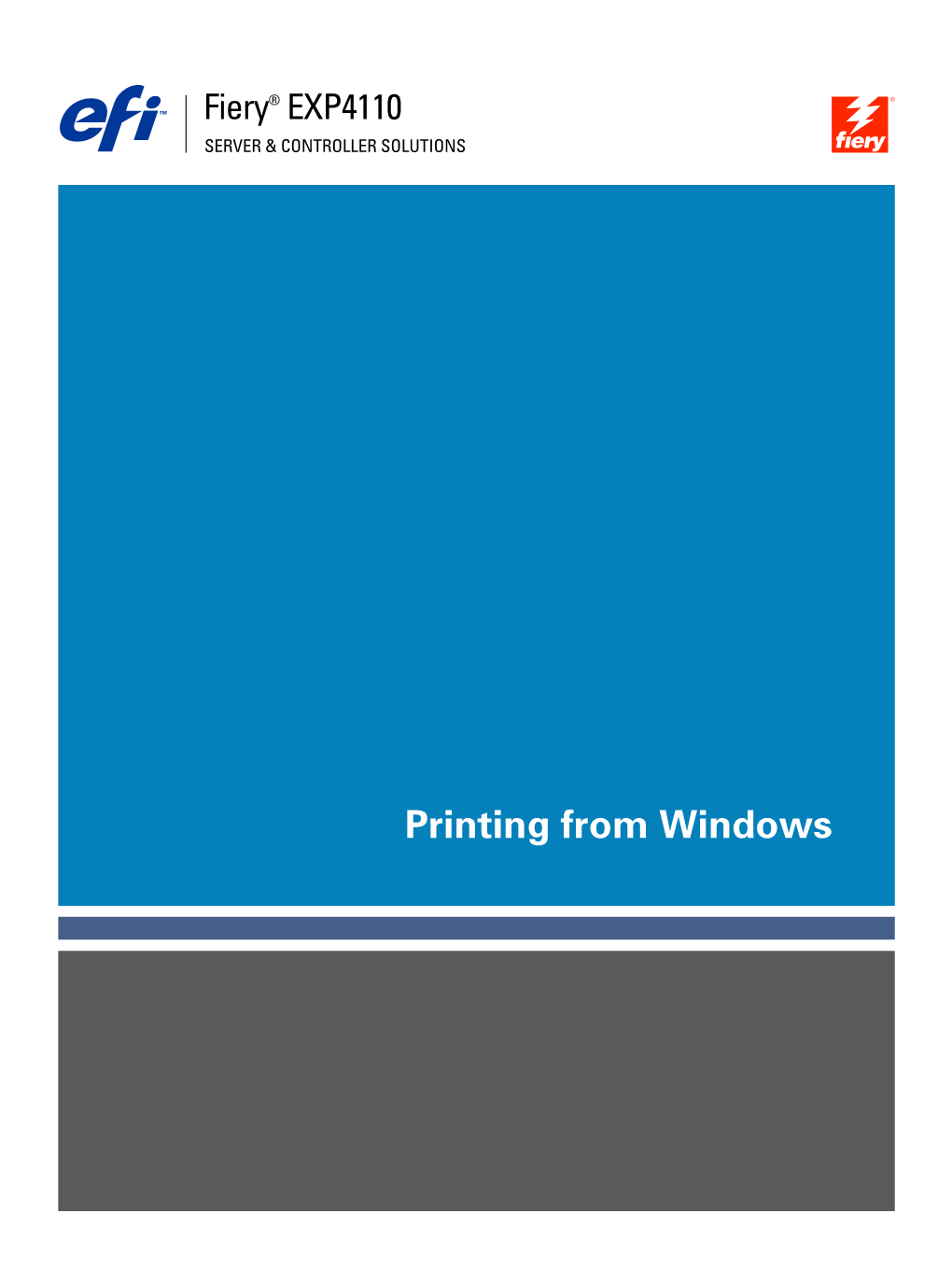 Printing from Windows