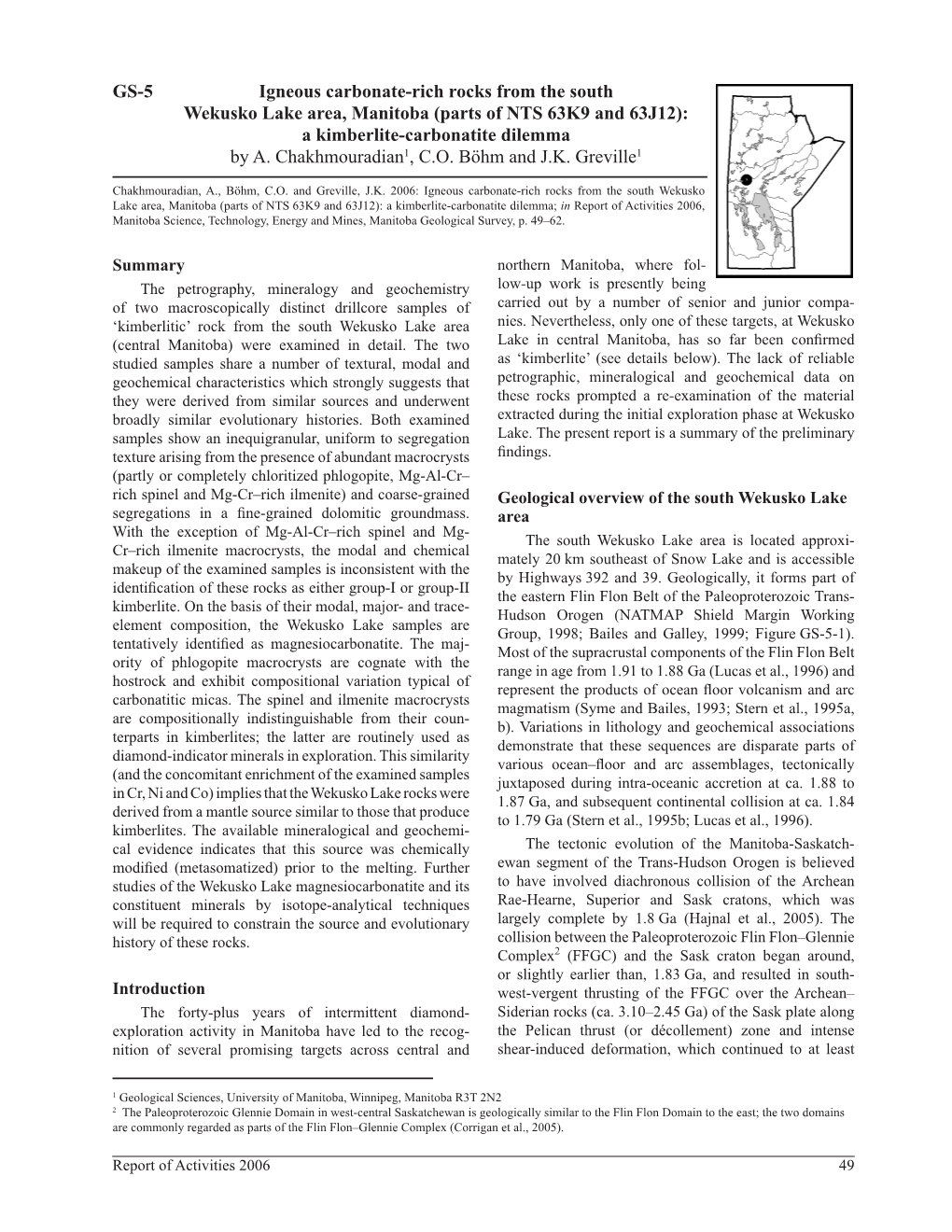 A Kimberlite-Carbonatite Dilemma by A