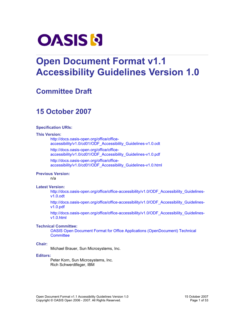 2 ODF Application Accessibility