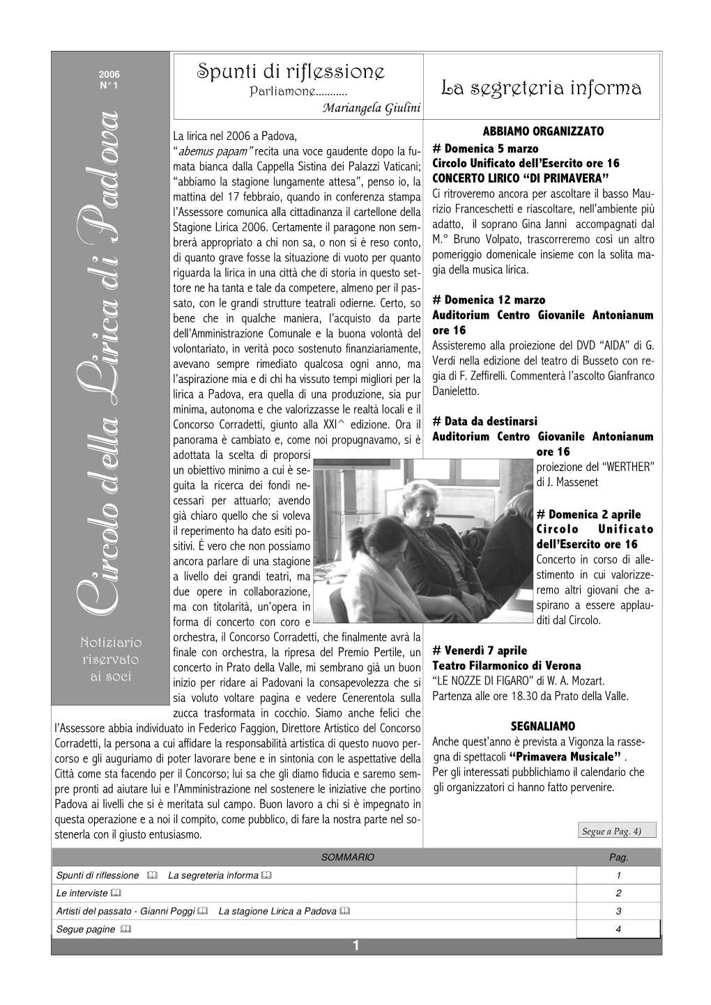 Scarica Notiziario 2006 1.Pdf