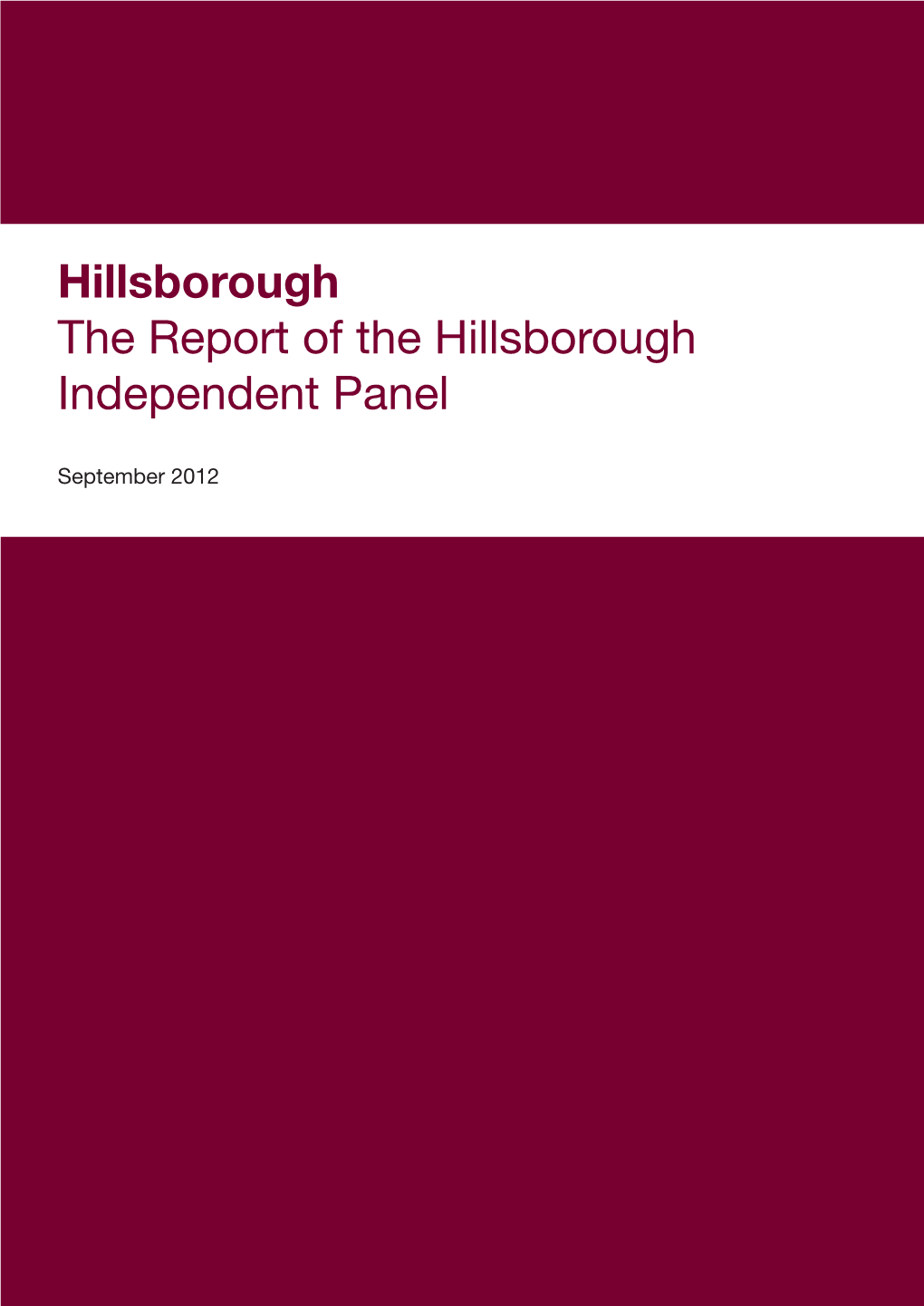 Hillsborough Independent Panel