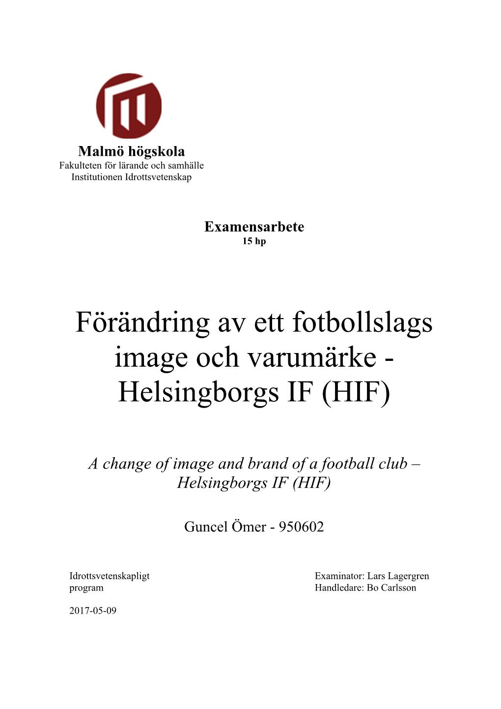 Helsingborgs IF (HIF)