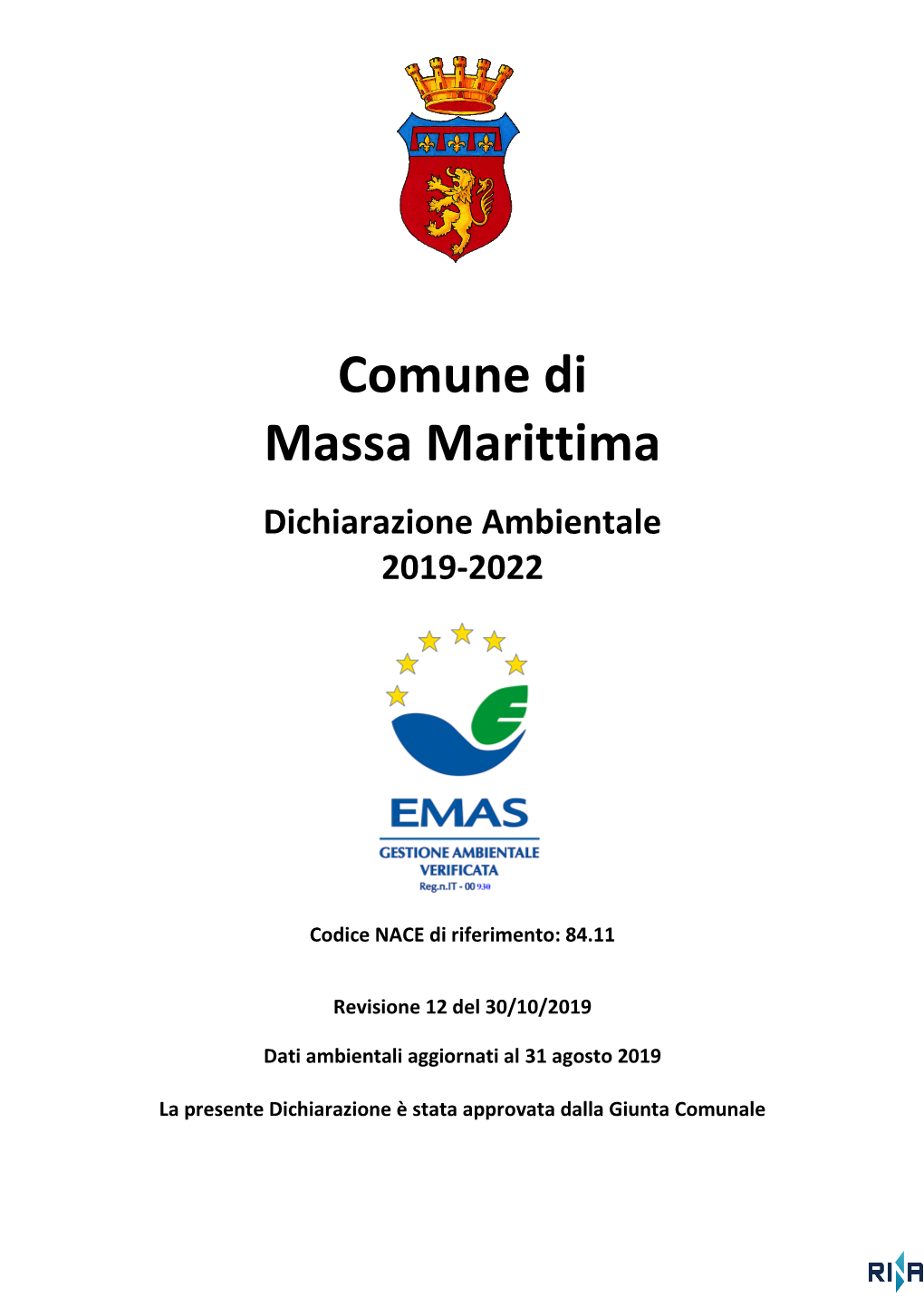 Dichiarazione Ambientale 2019-2022