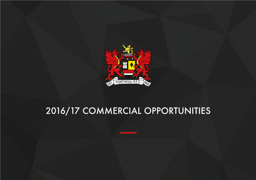 Download Commercial Opportunities