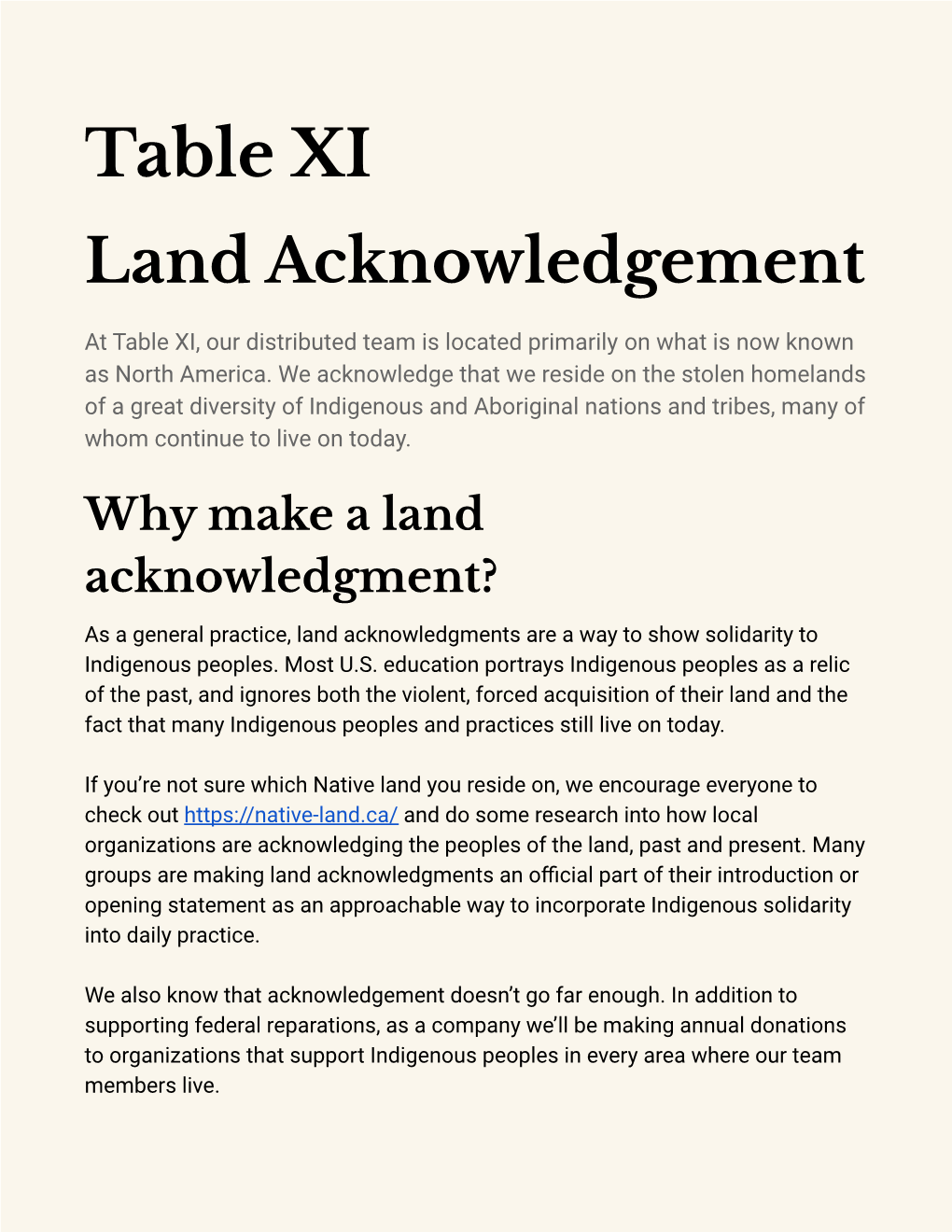 Land Acknowledgment? As a General Practice, Land Acknowledgments Are a Way to Show Solidarity to Indigenous Peoples