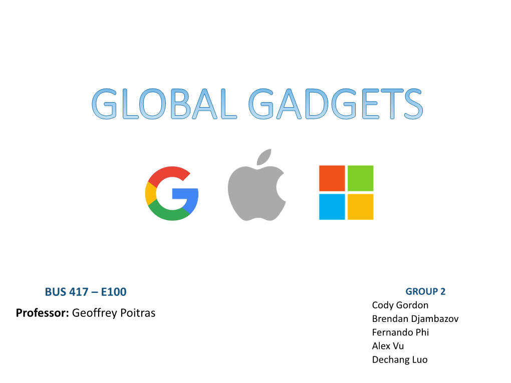 Global Gadget