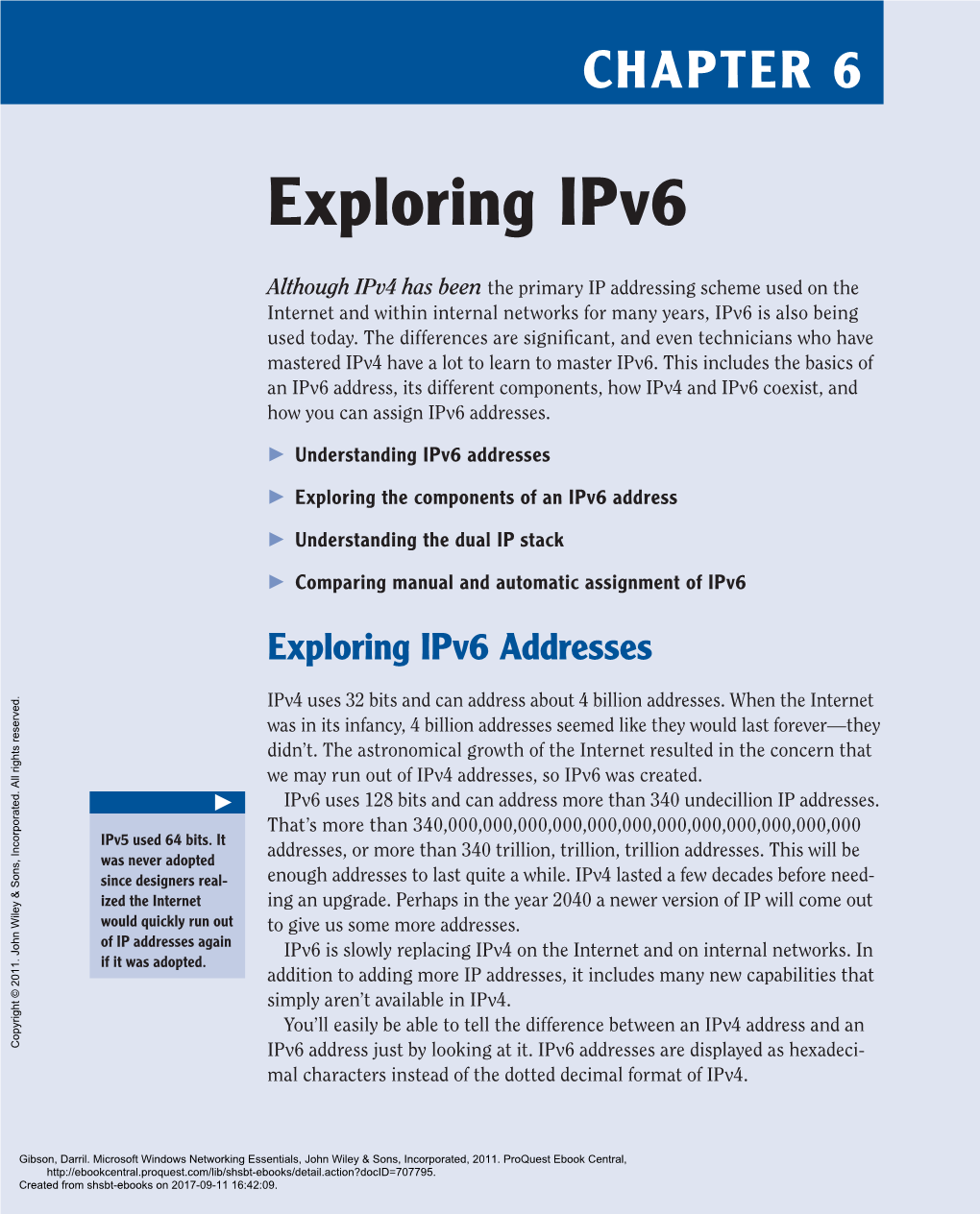 Exploring Ipv6