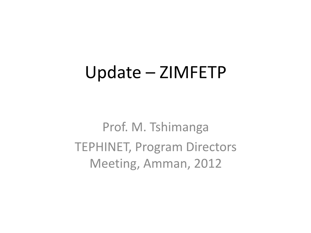 Zimbabwe-FELTP.Pdf