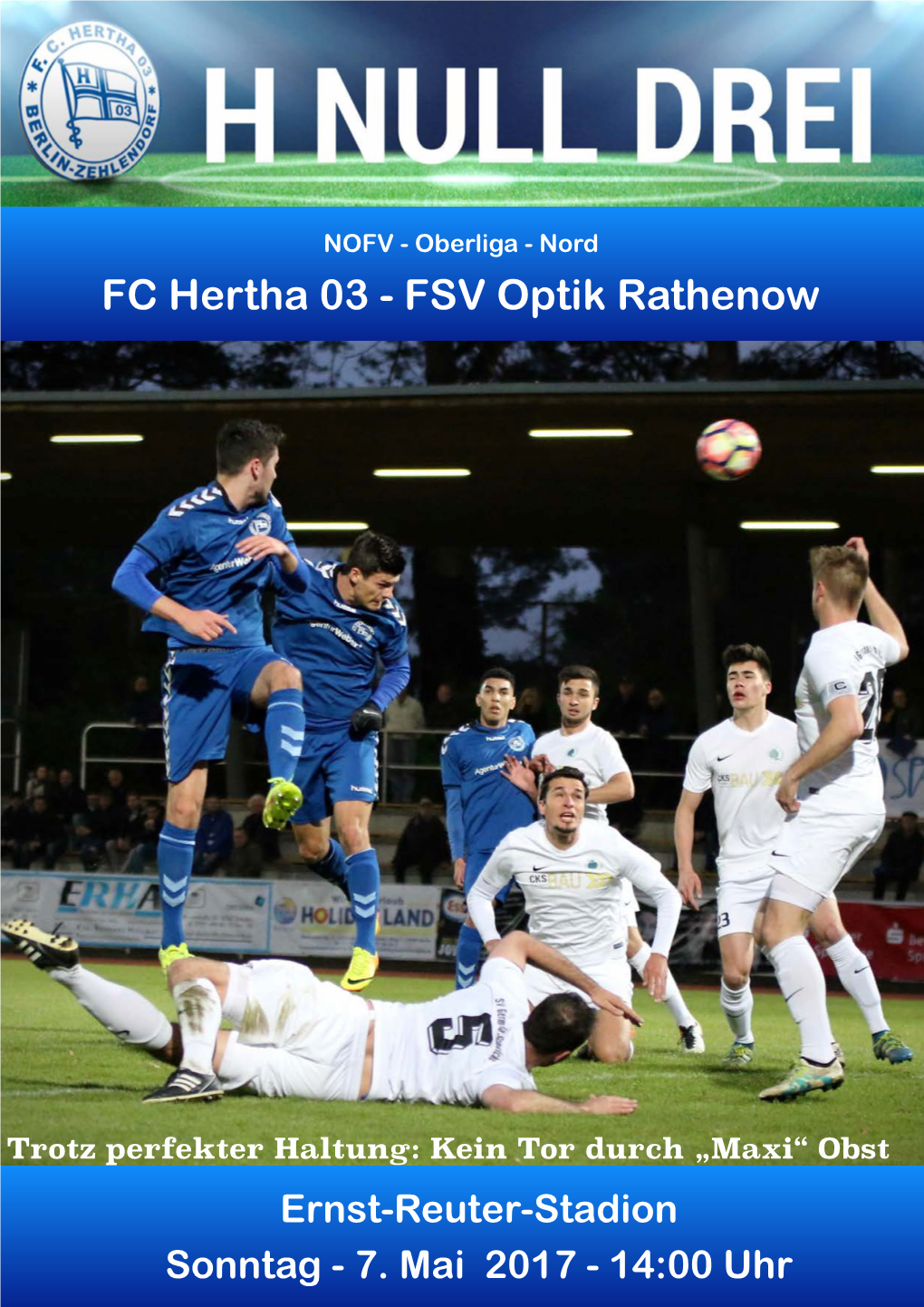 FC Hertha 03 - FSV Optik Rathenow