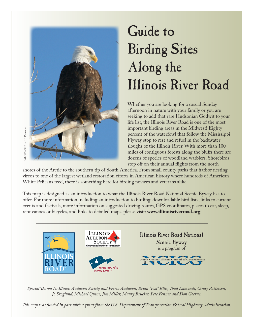 Guide to Birding Sites Along the Illinois River Road