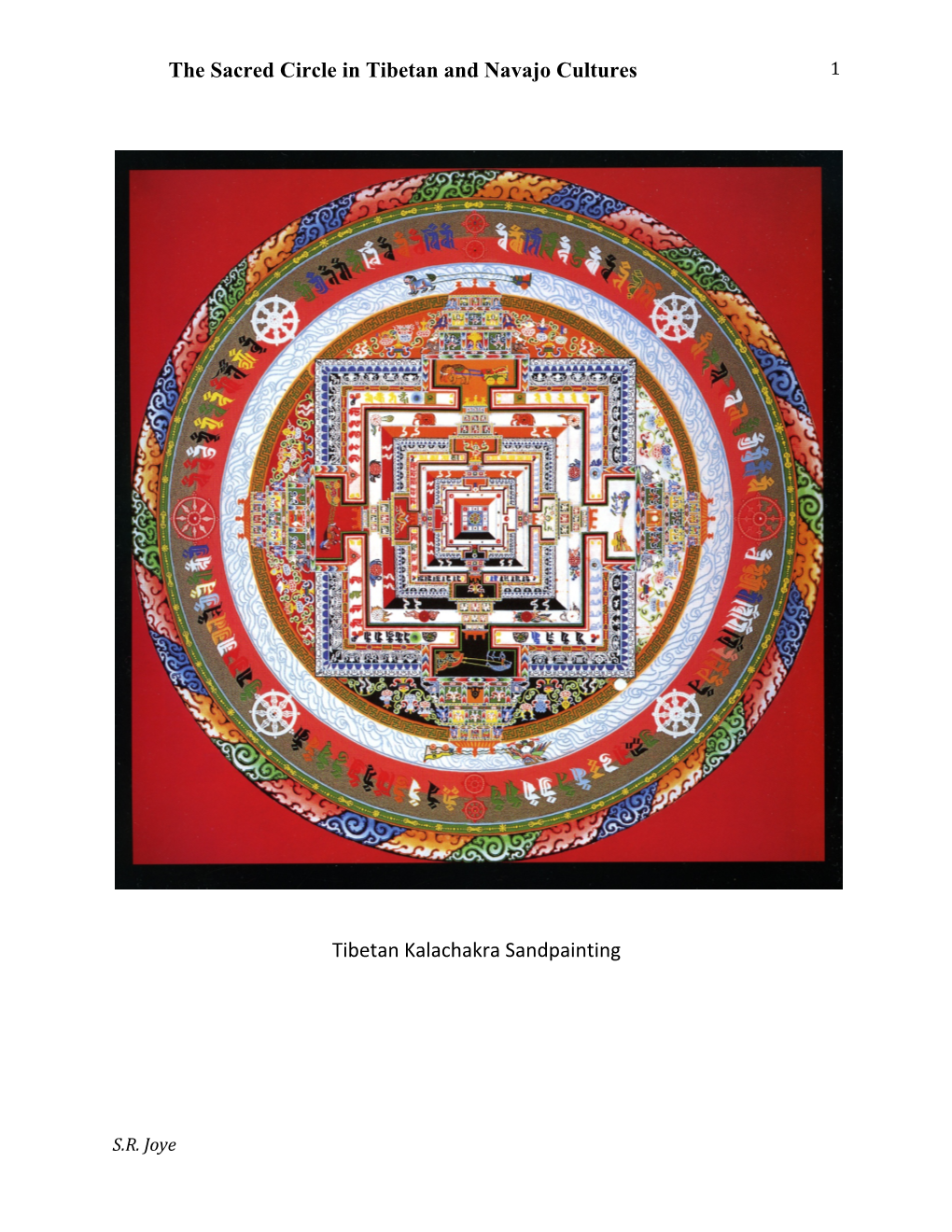 The Sacred Circle in Tibetan and Navajo Cultures Tibetan