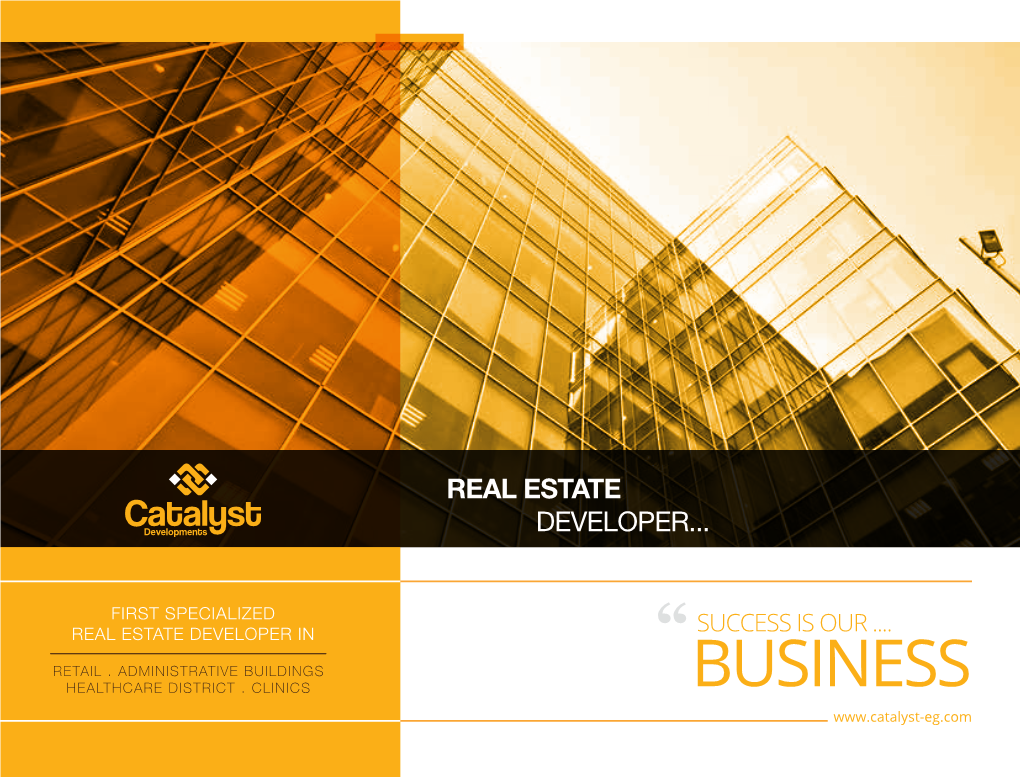 Business Who We Are Catalyst Real Estate Developer